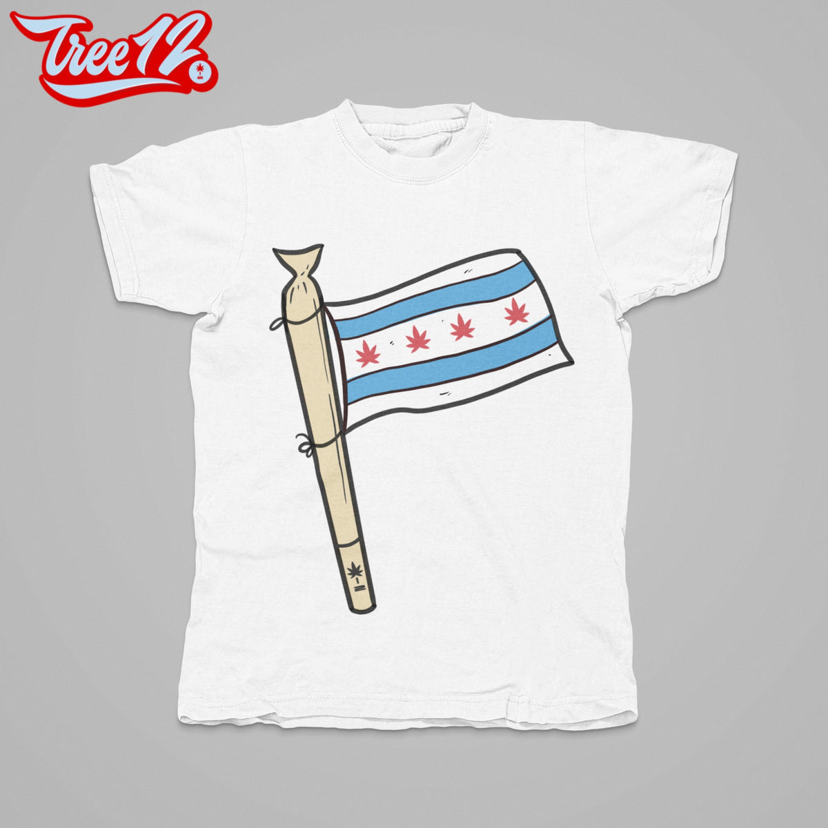 Tree12 Chicago Flag Tee –